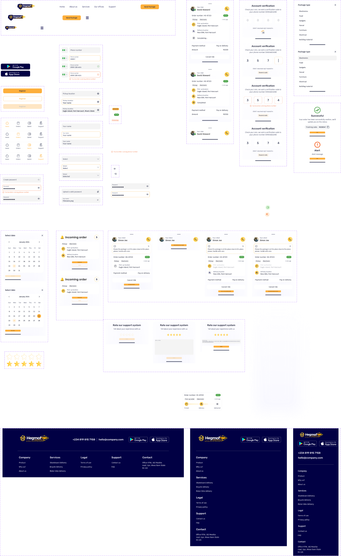Design Components: UI/UX Designer, Web Design, Product Design, Web Interface